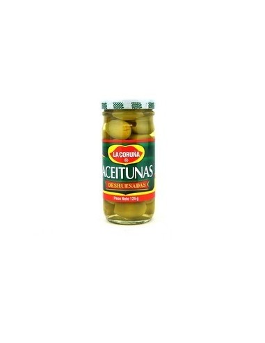 ACEITUNA DESHUESADA CORUÑA 125 GR