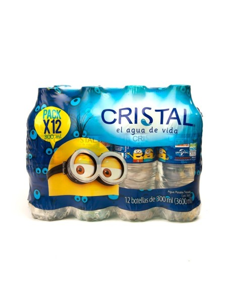 AGUA CRISTAL 300ML 12 UNIDADES