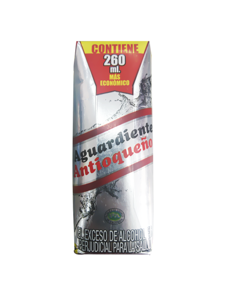 AGUARDIENTE ANTIOQUEÑO 260 ML