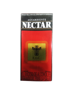 AGUARDIENTE NECTAR ROJO CAJA 250 ML