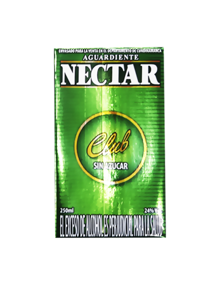 AGUARDIENTE NECTAR CLUB 250 ML