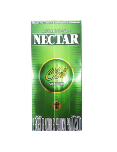 AGUARDIENTE NECTAR CLUB CAJA 1000 ML