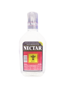 AGUARDIENTE NECTAR ROJO MEDIA 375 CC