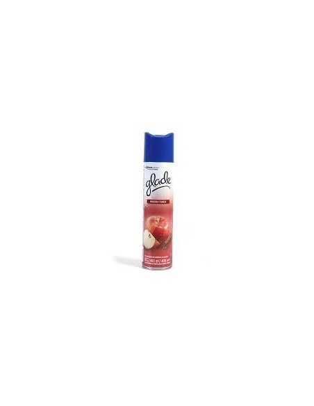 AMBIENTADOR GLADE AEROSOL MANZANA-CANELA