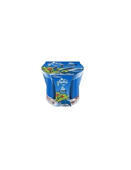 AMBIENTADOR GLADE VELA VASO BE FREE  