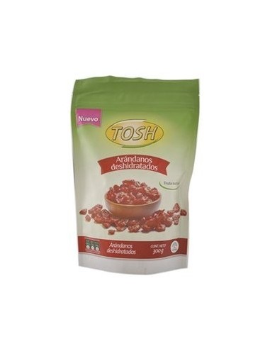 ARANDANOS DESHIDRATADO TOSH 300 G