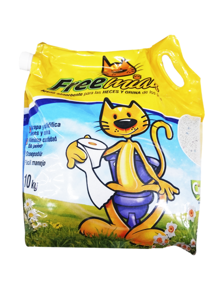 ARENA GATOS FREEMIAU 10 KG