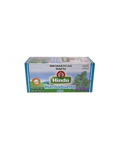 AROMATICA HIERBABUENA HINDU 20 BOLS 18 U