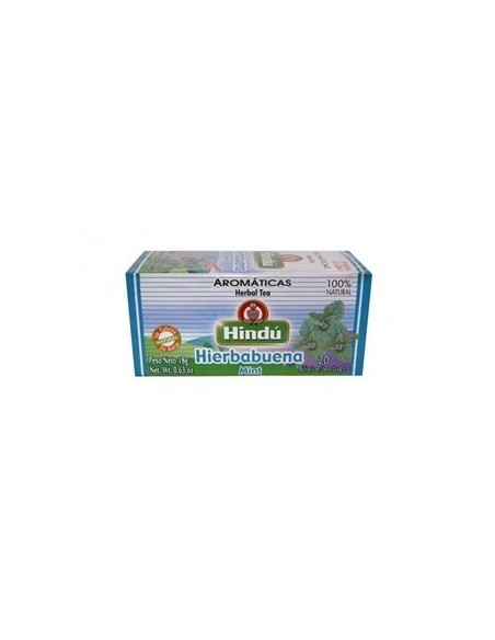AROMATICA HIERBABUENA HINDU 20 BOLS 18 U