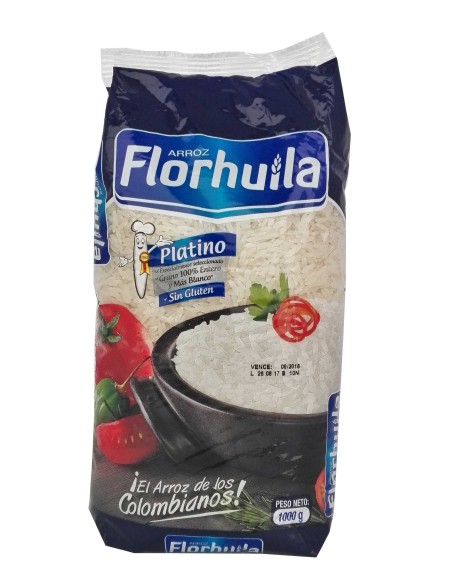 ARROZ FLORHUILA 2 LB PLATINO