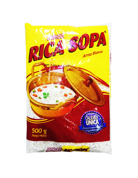 ARROZ RICA SOPA 500 GR CASANARE