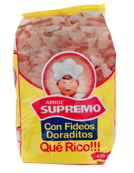 ARROZ SUPREMO CON FIDEOS 400 GR