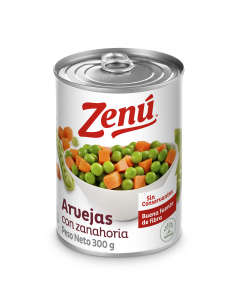ARVEJA Y ZANAHORA ZENU 300 GR 2