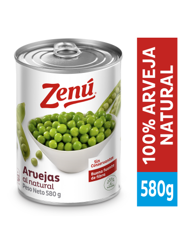 ARVEJA ZENU 580 GR