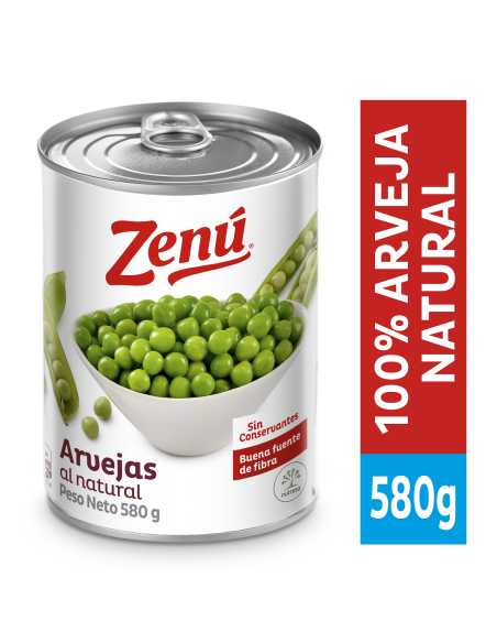 ARVEJA ZENU 580 GR