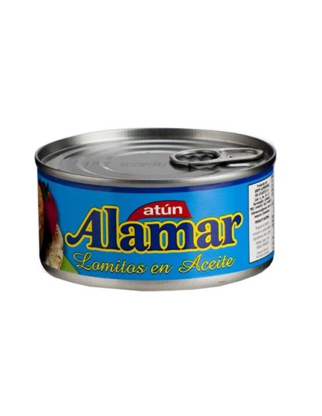 ATUN LOMITOS EN ACEITE ALAMAR 140 GR