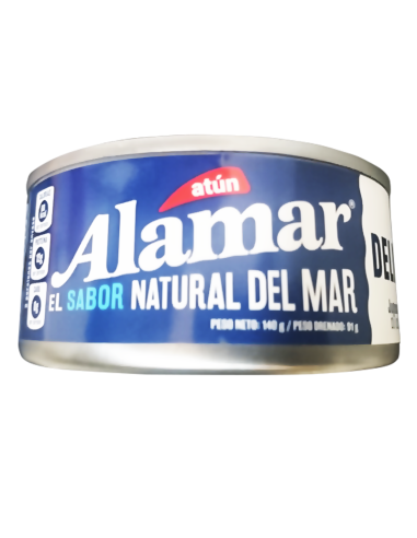 ATUN LOMITOS EN AGUA ALAMAR 140 GR