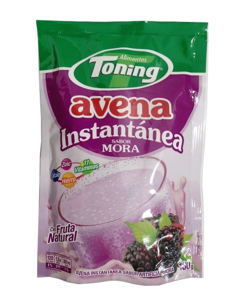 AVENA INSTANTANEA TONING FRESA/MOR 180GR