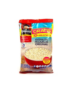 AVENA QUAKER HOJUELAS ORIGINAL 200 G
