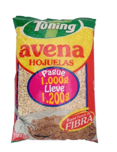 AVENA TONING HOJUELAS 1000 G