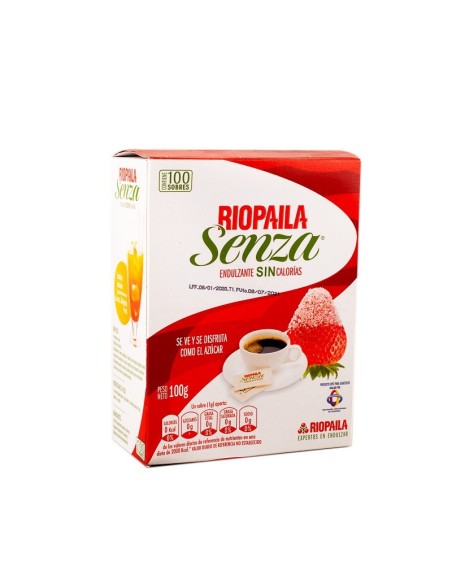 AZUCAR RIOPAILA SENZA 100 SOBRES