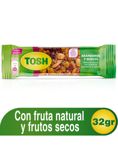 BARRA CEREAL TOSH 32 GR
