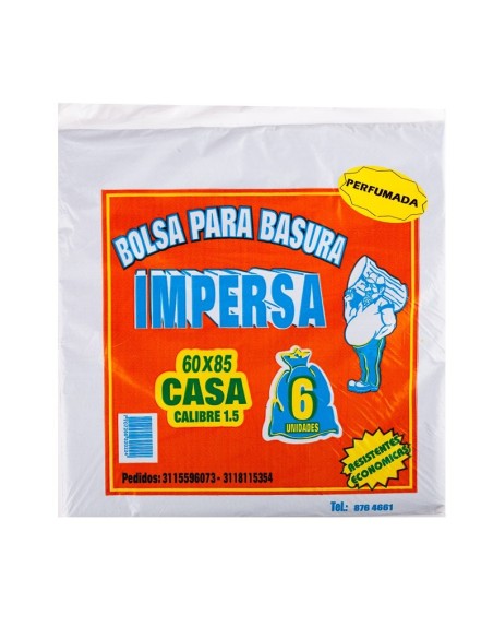 BOLSA BASURA CASA 6 UN AROMA