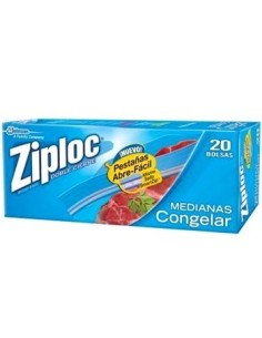 BOLSA CONGELAR MEDIANA ZIPLOC 20 UND