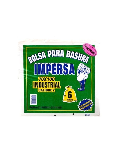 BOLSA IMPERSA INDUSTRIAL 6 UN