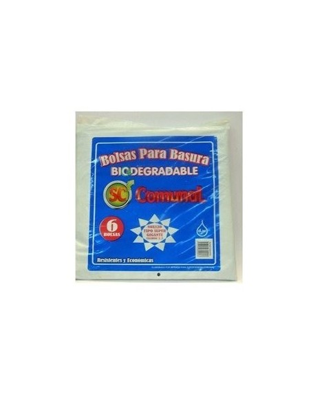 BOLSAS BASURA COMUNAL SUPER GIGANTE 6 UN