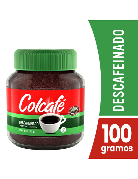 CAFÉ DESCAFEINADO COLCAFE 90 G