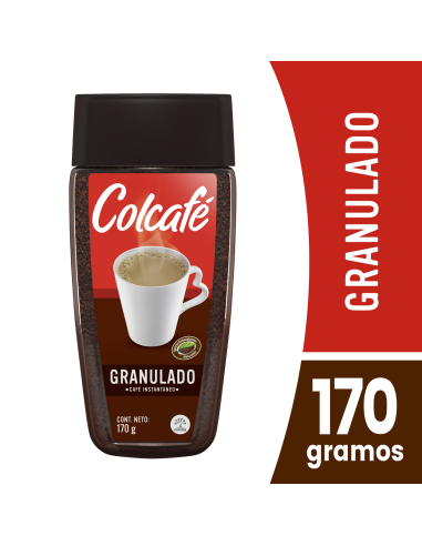 CAFÉ GRANULADO COLCAFE 170 G INTENSO