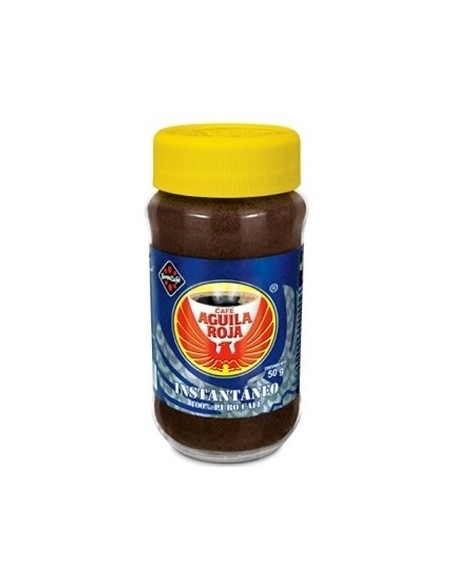 CAFÉ INSTANTANEO AGUILA ROJA 50 GR