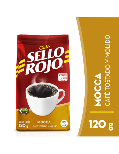 CAFÉ MOCCA SELLO ROJO  125 G