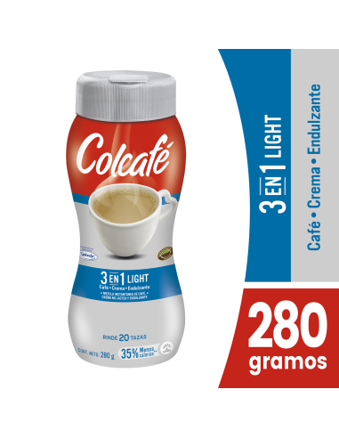 COLCAFE TODO EN 3EN 1 END  SPLENDA 310G 