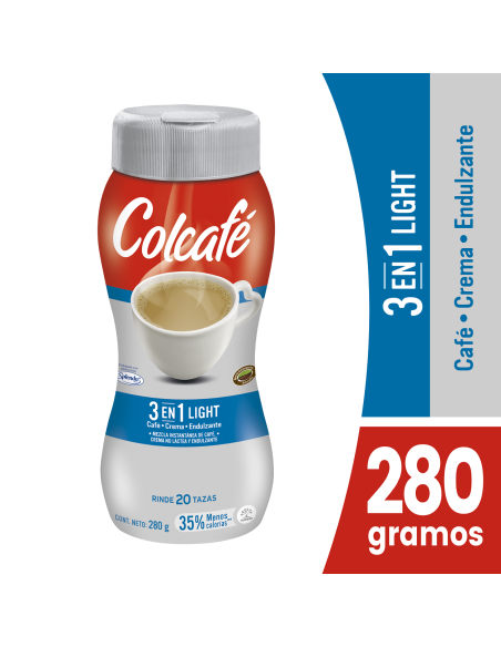 COLCAFE TODO EN 3EN 1 END  SPLENDA 310G 