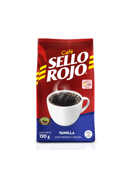 CAFÉ VAINILLA SELLO ROJO 120 G
