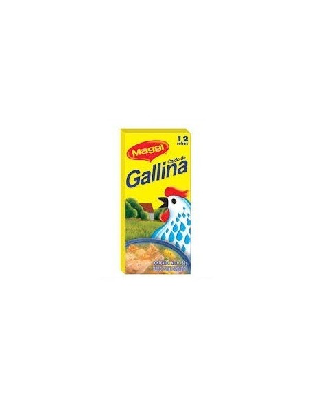 CALDO DE GALLINA  MAGGI  12 CUBOS