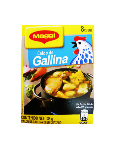 CALDO MAGGI 8CUBOS 88GR 