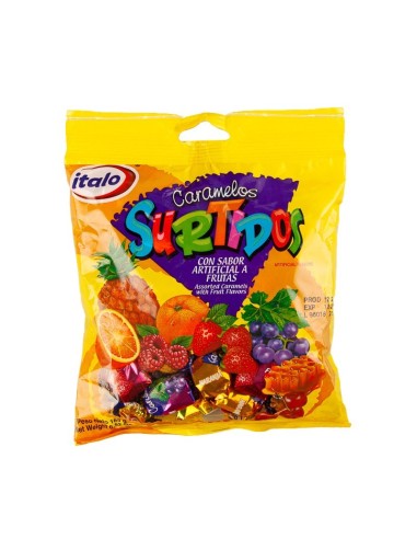 CARAMELO SURTIDO FRUTAS ITALO 185 G