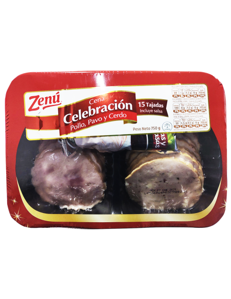 CENA CELEBRACION NAVIDAD ZENU  750 G