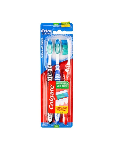 CEPILLO COLGATE TRIPLE ACCION 3 UN MEDIO