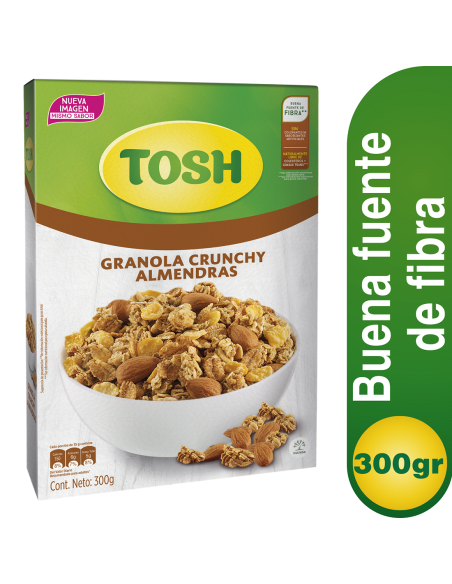 CEREAL TOSH GRANOLA ALMENDRAS 300 GR