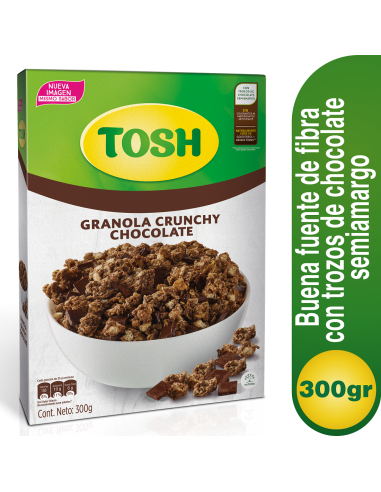 CEREAL TOSH GRANOLA CHOCOLATE 300 GR