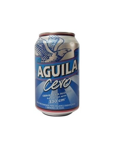 CERVEZA AGUILA CERO 