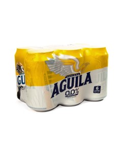 CERVEZA AGUILA CERO SIXPACK