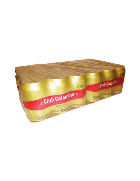 CERVEZA CLUB COLOMBIA DORADA LATA  24