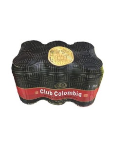 CERVEZA CLUB COLOMBIA NEGRA  SIXPAC