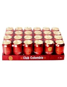 CERVEZA CLUB COLOMBIA ROJA 24