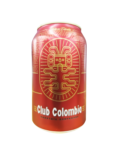 CERVEZA CLUB COLOMBIA ROJA LATA